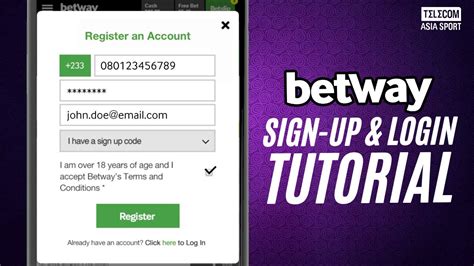 betway sign up|create betway account.